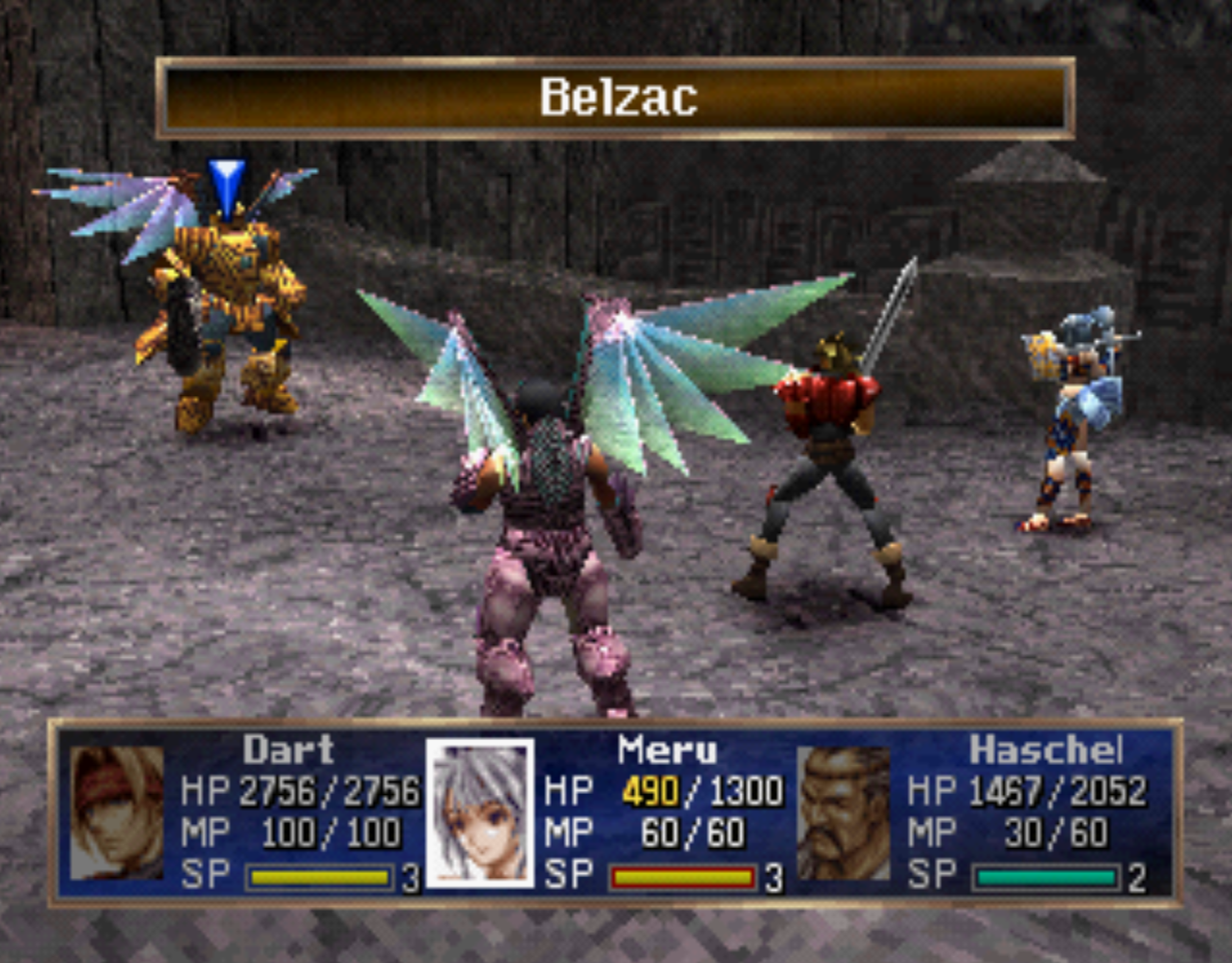 Belzac Dragoon Fight